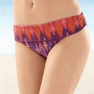 NWT Hermanny By Vix Ikat print bikini bottom sz 12